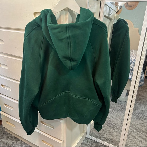 Everglade Deep Green Zip-Up Running Workout Layering Half Zip Sweatshirt Hoodie✨ - Picture 4 of 5